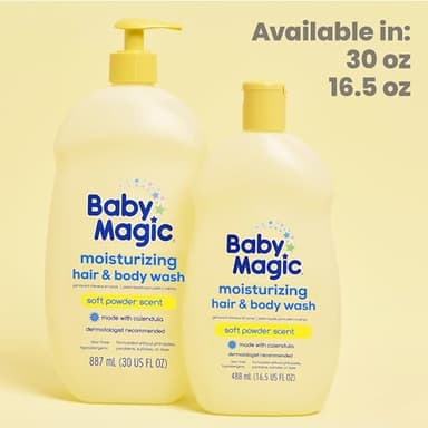 Baby Magic Moisturizing Hair & Body Wash, 16.5 Fl Oz - Image 8