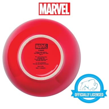 Silver Buffalo Marvel Comics Avengers Retro Featuring Iron Man, Thor, Captain America, Black Widow, Hulk, and Spider-Man Ceramic Ramen Noodle Rice Bowl with Chopsticks, Microwave Safe, 20 Ounces - Image 8
