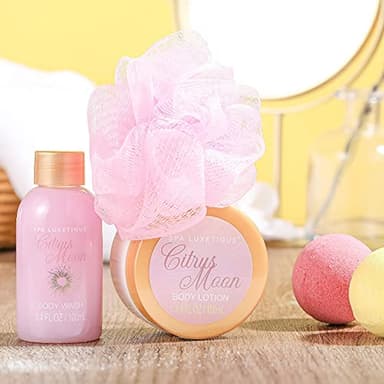 Spa Luxetique Robe and Slippers Spa Set Women, Christmas Gifts, 6pcs Flannel Soft Bath Robe, Bath and Body Works Bath Sets with Slippers, Body Lotion, Bath Bombs, Robe Sets for Women - Image 6