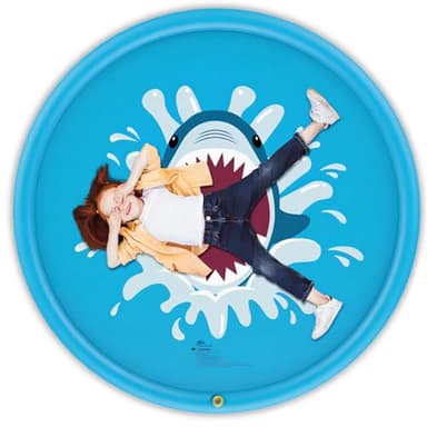 Jasonwell Splash Pad Sprinkler/ Play Mat for Kids, Outdoor Water Toys Inflatable for Baby Toddler Boys Girls Children Age 18+ Months ,Outside Backyard Dog Pool - Image 6