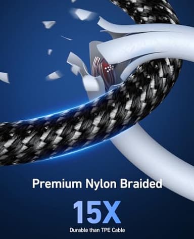 Dasku USB C to Lightning Cable 3Pack 10 FT, [MFi Certified] iPhone 14 13 Fast Charger Extra Long 10 Foot Type C Charging Cord Compatible with iPhone 14 13 12 11 Pro Max Mini 8 Plus SE iPad and More - Image 5