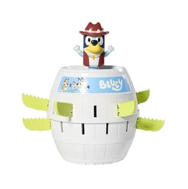TOMY Pop Up Bluey Kids Game- Family and Preschool Games for Family Game Night - Winter Break Activities- Girls and Boys Games - 2-4 Players - Ages 4 Years and Up - Image 4