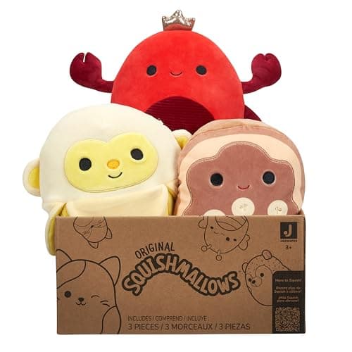 Squishmallows Original Mystery 3-Pack (8-Inch) – Official Jazwares Plush (Medium-Sized) - Image 1