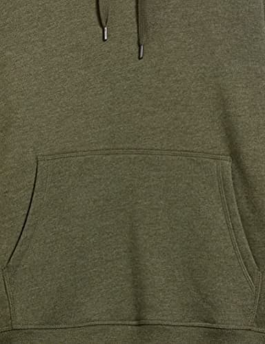 Amazon Essentials Men's Pullover Sweatshirt Hoodie, Big & Tall Options Available, Olive Heather, Large - Image 9