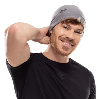 Buff CoolNet UV Neck Gaiter, UPF 50 Sun Protection, Breathable, Cooling Bandana, Versatile, Quick Dry Face Mask, Sedona Grey, Adult Size - Image 7