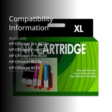 Toner H-Party Ink Cartridges Combo Pack for Printer - Image 2