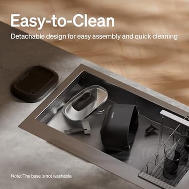 PETLIBRO Cat Water Fountain, Cordless Pet Water Fountain Battery Operated, 2.5L/84oz Dockstream Water Fountains for Cats Indoor, Cat Fountain with Stainless Steel Tray, Easy to Clean BPA-Free - Image 4