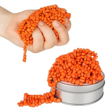 Magnetic Balls, Crags Fidget Ferrite Toys, Fidget Toys Adults, Over 600 Weak Magnetic Ferrite Stones in a Metal Tin, Fidget Toys for Adults, Boys, Girls - Image 1