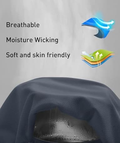 ZITY Mens Polo Shirt Short Sleeve Sports Tactical T-Shirt Athletic Golf Polos Daily Casual Stylish Collared Shirts for Men Grey Medium - Image 4