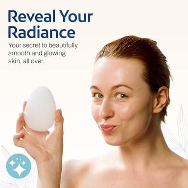 HartFelt [10 Pack] Regular Exfoliating Facial Sponge for Face - Daily Cleansing Face Scrubber - Buf Dirt Away with Puf Styled Reusable Face Pads for Removing Makeup, Dirt, and Dead Skin - Made in USA - Image 2