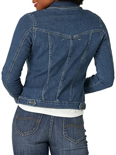 Riders by Lee Indigo Denim Jacket, Weathered, X-Large - Image 3