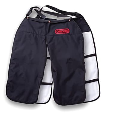 Oregon Protective Chainsaw Chaps for Cutting and Logging, 8 Layers Lightweight, Breathable Material, One Size Fits All, Black (563979) - Image 7