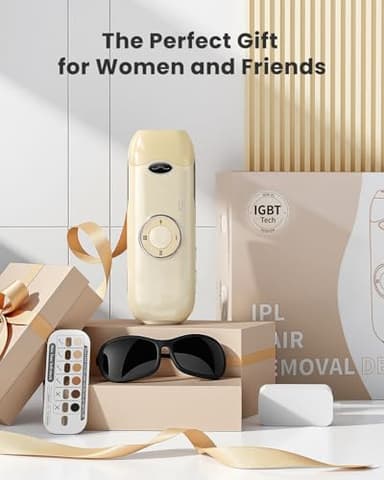 UENMOON Laser Hair Removal for Women and Men - 5.2 cm² Contact Nearly Painless, Powerful Long-Lasting IPL Hair Removal at-home, Effective in 14 Days with Ultra-fast Light Emission for Whole Body Use - Image 6