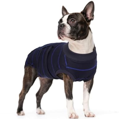 Kuoser Recovery Suit for Dogs After Surgery,Dog Surgery Suit Female Male Spay,Neuter Anti-Licking Dogs Onesie,Abdominal Wound Skin Disease Dog Surgical Suit Snugly Pet Collar Alternative Vest Bodysuit - Image 1