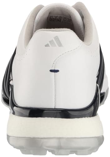 adidas Men's Tour360 24 Golf Shoes, Footwear White/Collegiate Navy/Silver Metallic, 12.5 Wide - Image 3