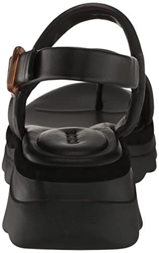 Vince Womens Santa Cruz Platform Sandal Black Leather 8 M - Image 3