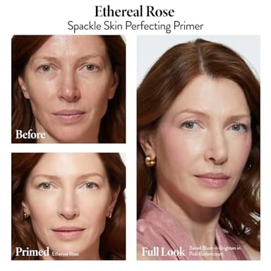 LAURA GELLER NEW YORK Spackle Primer - Ethereal Rose Glow - Super-Size 2 Fl Oz - Hyaluronic Acid Makeup Primer for Mature Skin - Image 3