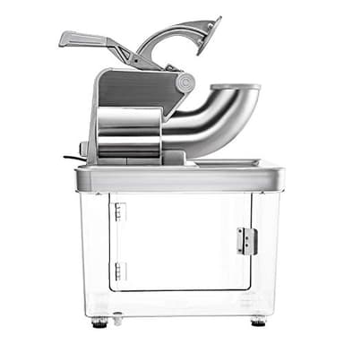 VEVOR 110V Commercial Ice Crusher 661LBS/H, ETL Approved 300W Electric Snow Cone Machine with Dual Blades, Stainless Steel Shaved Ice Machine with Safety On/Off Switch for Family, Restaurants, Bars - Image 8