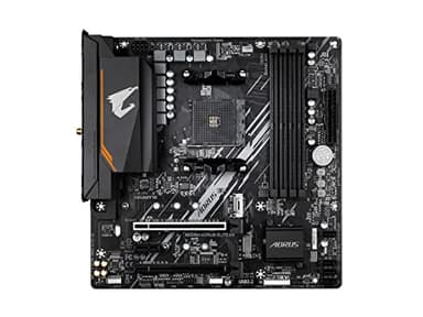 GIGABYTE B550M AORUS Elite AX (rev 1.3) Motherboard, Supports AMD AM4 Ryzen 5000 Processors, Micro-ATX, DDR4, Single M.2, SATA 6Gb/s, Realtek GbE LAN, PCIe 4.0 - Image 2