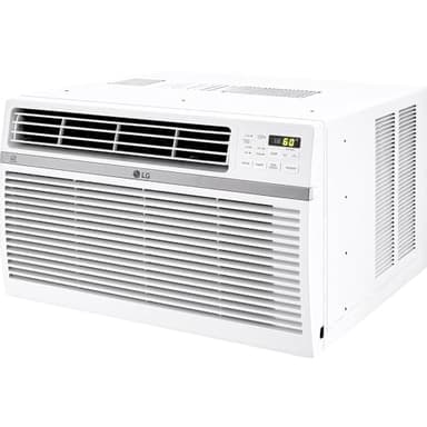LG 18,000 BTU Smart Wi-Fi 230/208V Window Air Conditioner, White (Renewed) - Image 2