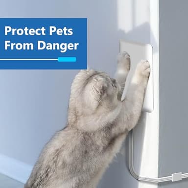 LIDER Flat-Face Outlet Extender with 3 Receptacles, Ultra-Thin Wall Plate Plug with Cord Extender and 3-Outlet Power Strip, 3ft Cord, LWE3-315-W, ETL-Listed, White - Image 8