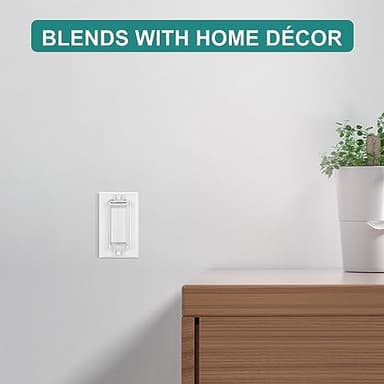 CLYMENE Light Switch Cover Guard, Child Proof Wall Switch Cover Protects Your Lights or Switches from Being Accidentally Turned ON or OFF by Children and Adults, Rocker Style (Clear, 4 Pack) - Image 6