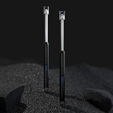 KTEBO 2 Pack Plasma Arc Electric Lighters Rechargeable - USB Long Reach for Scented Candles, BBQ Grill &Camping - Windproof Design Lighters - Stocking Stuffers - Image 7