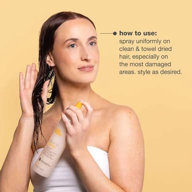 milk shake Leave-In Conditioner Spray Detangler for Natural Hair - Protects Color Treated Hair and Hydrates Dry Hair For Soft and Shiny Straight or Curly Hair, 11.8 Fl Oz - Image 6