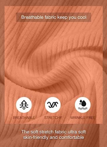 JMIERR Men's Muscle Slim Henley Shirts Crewneck Longline T-Shirt Gym Workout Athletic Shirt Tees with Button - Image 5