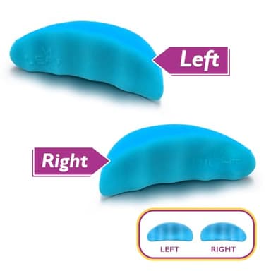 BIGGCOOL Shoe Filler for Loose Shoe, Shoe Inserts to Make Shoes Smaller, Toe Inserts for Shoes Too Big, Prevent Heel Sliping, for Women and Men (Blue, M: Half to one Size Bigger) - Image 5