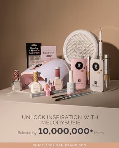 MelodySusie UV Nail Lamp, Plus30F UV Light, LED Dryer with 3 Timer, Smart Sensor, LCD Display Fast Curing Gel Nail Polish and Art Tools Manicure Accessories, White - Image 6