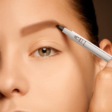 2 Pcs 3D Waterproof Magic Eyebrow Pencil, 2025 New Eyebrow Microblading Pen, 4 Tipped Precise Brow Pen, Long-Lasting Fine Stroke Microblade Eyebrow Pencil for Makeup Last All Day (Light Brown) - Image 7