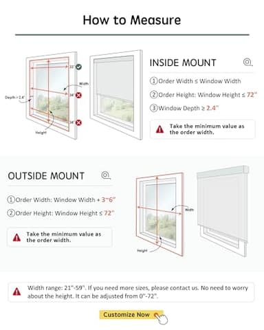 Yoolax Motorized Blinds with Remote, Blackout Smart Blinds Automatic Blinds for Windows, Electric Window Shades Compatible with Alexa Roller Window Shades with Valance (Jacquard White, 22" W x 72" H) - Image 6