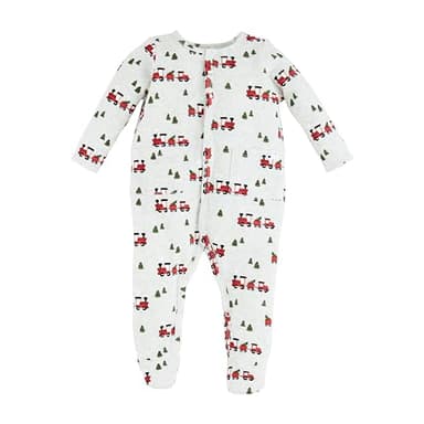 Mud Pie Baby Train Sleeper; 6-9M Grey