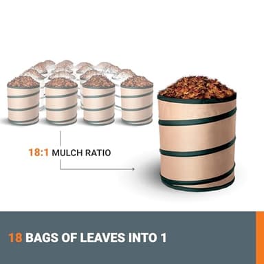 WORX WG509 12 Amp Trivac, 3 in 1 Electric Leaf Blower, Leaf Vacuum & Leaf Mulcher for Lawn Care - Image 5