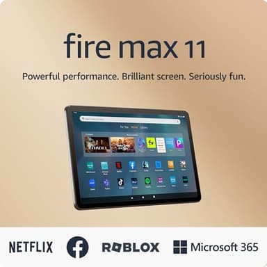 Like-New Amazon Fire Max 11 tablet (newest model) vivid 11” display, all-in-one for streaming, reading, and gaming, 14-hour battery life, 128 GB, Gray, without lockscreen ads - Image 7