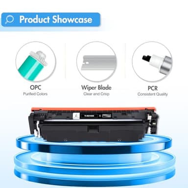 210X Toner Cartridges 4 Pack High Yield: (with Chip) 210A Compatible for HP 210X 210 Toner Cartridges Work for HP Color Laserjet MFP 4301fdw 4301fdn Pro 4201dw 4201dn Series Printer Ink (B/C/Y/M) - Image 7