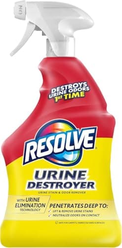 Resolve Urine Destroyer Spray – Pet Stain and Odor Remover, Carpet Cleaner Solution for Cat and Dog Urine, 32 Fl Oz - Image 8