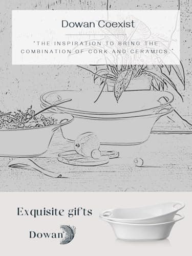 DOWAN Large Serving Bowls with Handles, 60 OZ Oval Serving Platter for Turkey, Fruit Salad Serving Dishes for Entertaining, Porcelain Pasta Bowls for Thanksgiving Day, Parties, Set of 2, Soft White - Image 8