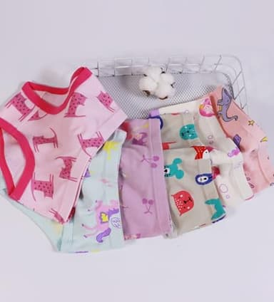 Hahan Soft Panties Little Girls Underwear Kids Toddler Briefs 7/8yrs - Image 6