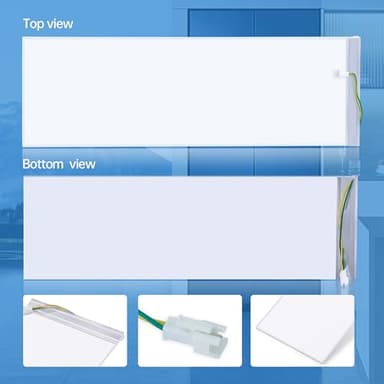 W11048980 Refrigerator LED Light Assembly Replace W11470191 W11455230 W11032355 W11032353 Suitable for Whirlpool Refrigerator Model WRQA59CNKZ Kitchen-Aid KRQC506MPS00, 5 Years Manufacturer - Image 4