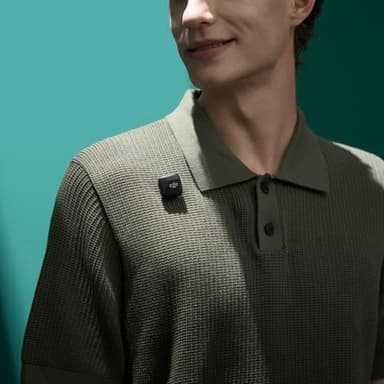 DJI Mic Mini Transmitter (Infinity Black), Ultralight, Wireless Lavalier Microphone for DJI Action 5 Pro/Osmo Pocket 3, Noise Cancelling, Wireless Microphone for Camera/iPhone/Android, Vlog, Streaming - Image 7