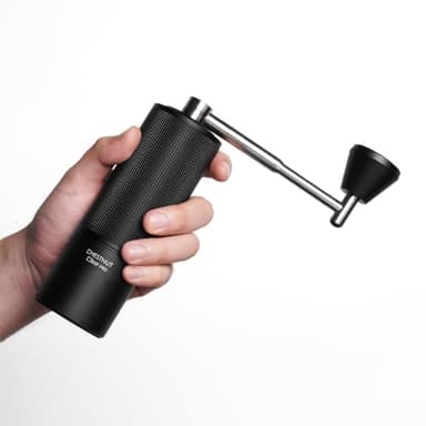 TIMEMORE Chestnut C3 ESP Pro Manual Coffee Grinder, Stainless Steel S2C Conical Burr Hand Coffee Grinder with Foldable Handle, Adjustable Grind Setting for Espresso and Pour Over - Black - Image 9