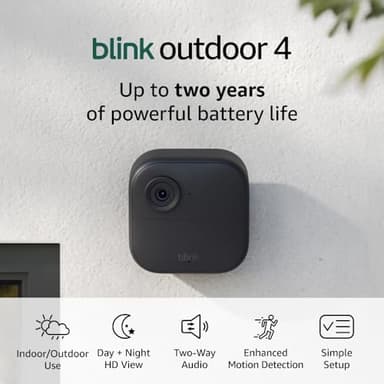 Blink Outdoor 4 – Wireless smart security camera, two-year battery life, two-way talk. Required Sync Module not included – Add-on camera - Image 7