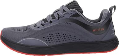 WHITIN Mens Zero Drop Wide Toe Box Road Running Shoes Size 11 Tennis Athletic Gym Sports Walking Hiking Workout Cross Training Lightweight Width Grey 45 - Image 2