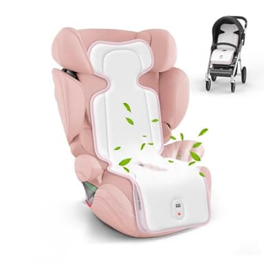 Baby Stroller Cooling Pad,Car Seat Cooler with 2 Built-in Blower Fan| 10h maxRuntime & 10000mAh Battery | 3-Speed Adjustable & Breathable 3D Mesh, Carseat Cushion,Baby Essentials in Summer - Image 1