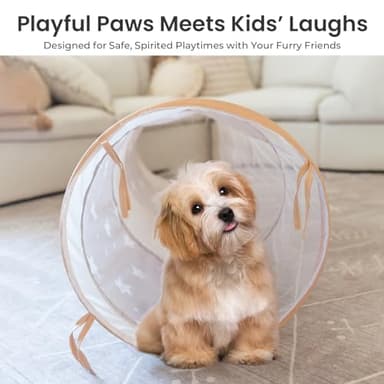 Tiny Land Tunnel Toys for Toddlers, 69" x 18" Baby Tunnel Crawl Indoor, Play Tunnel for Kids to Crawl Through, Pop Up Dog Tunnel, Baby Outdoor Toys - Image 7
