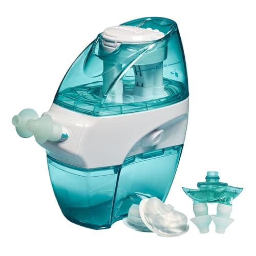Navage Multi-User Bundle - Navage Irrigation System - Saline Nasal Rinse Kit with 1 Nose Cleaner, 30 Salt Pods, and Extra Nasal Dock and Pair of Nose Pillows - Image 1