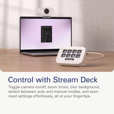 Elgato Facecam Neo – Full HD Webcam with Easy-Slide Privacy Shutter, Light Correction, For Video Calls, Streaming, Teams/Zoom/Slack/OBS/Twitch/Youtube, and more – USB-C/Plug & Play on PC/Laptop/Mac - Image 8