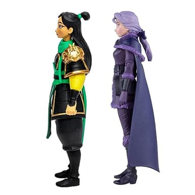 McFarlane Toys - Disney Mirrorverse Mulan 5in Belle (Fractured) 5in and Ariel 7in Action Figure 3pk, Gold Label, Amazon Exclusive - Image 10